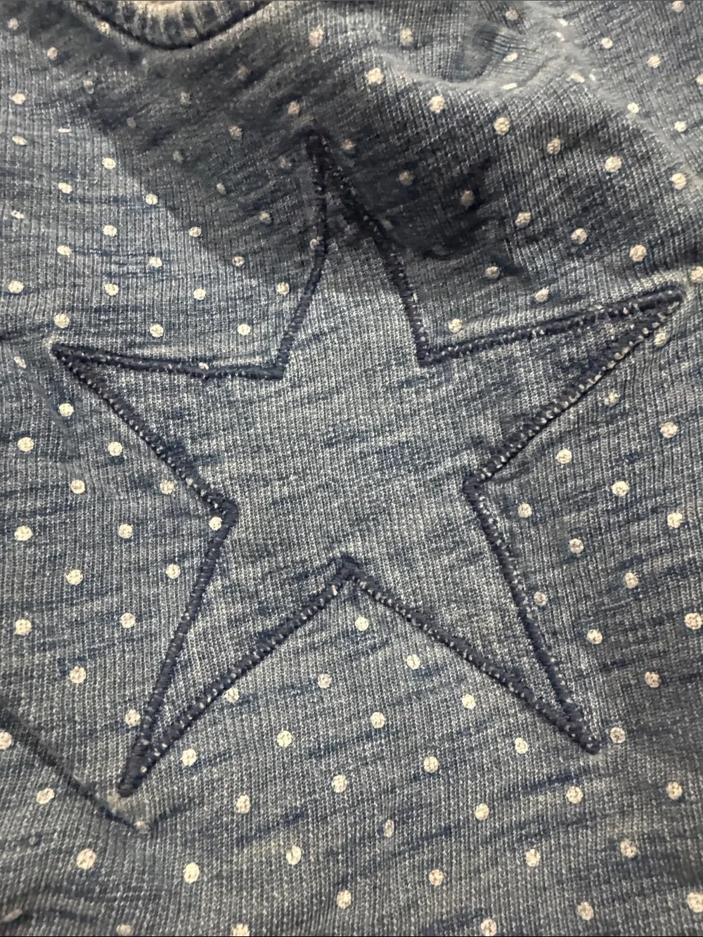 Old Navy Pink Heart Print Dress & Blue Star Denim-Style Dress